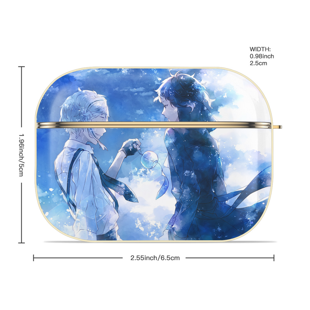 文豪ストレイドッグス Bungo Stray Dogs 【AirPods Pro用】ハードシェル保護ケース｜耐衝撃・防指紋・カラビナ付き商品仕様