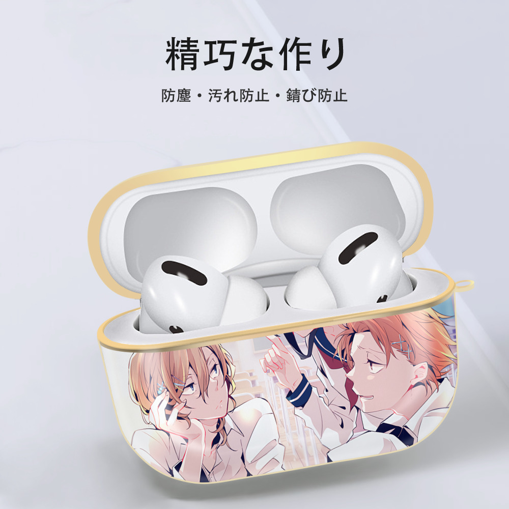 文豪ストレイドッグス Bungo Stray Dogs 【AirPods Pro用】ハードシェル保護ケース｜耐衝撃・防指紋・カラビナ付き商品仕様