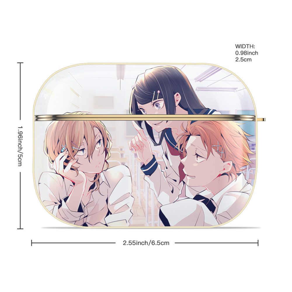 文豪ストレイドッグス Bungo Stray Dogs 【AirPods Pro用】ハードシェル保護ケース｜耐衝撃・防指紋・カラビナ付き商品仕様