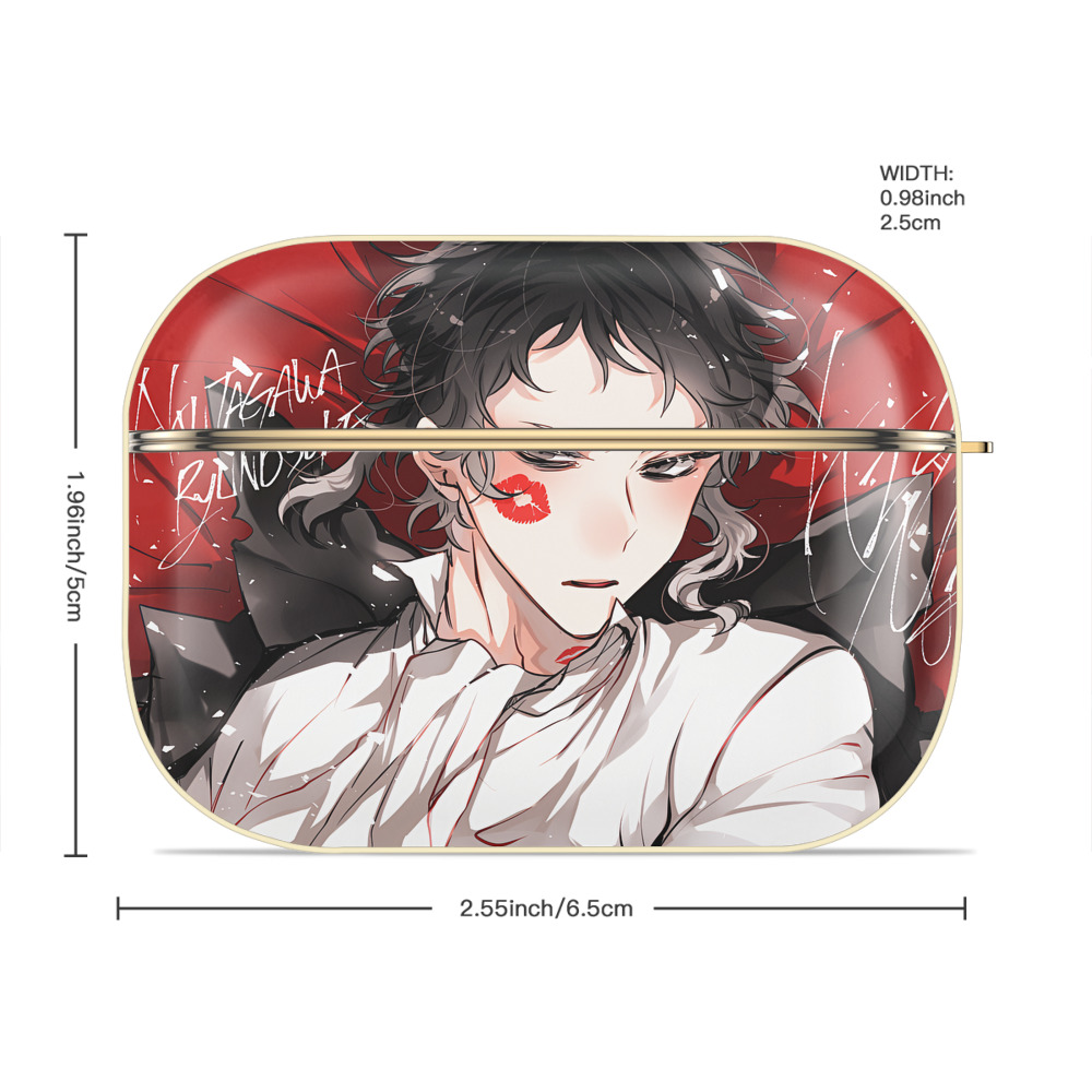 文豪ストレイドッグス Bungo Stray Dogs 【AirPods Pro用】ハードシェル保護ケース｜耐衝撃・防指紋・カラビナ付き商品仕様