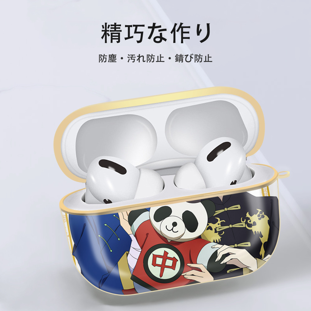 文豪ストレイドッグス Bungo Stray Dogs 【AirPods Pro用】ハードシェル保護ケース｜耐衝撃・防指紋・カラビナ付き商品仕様