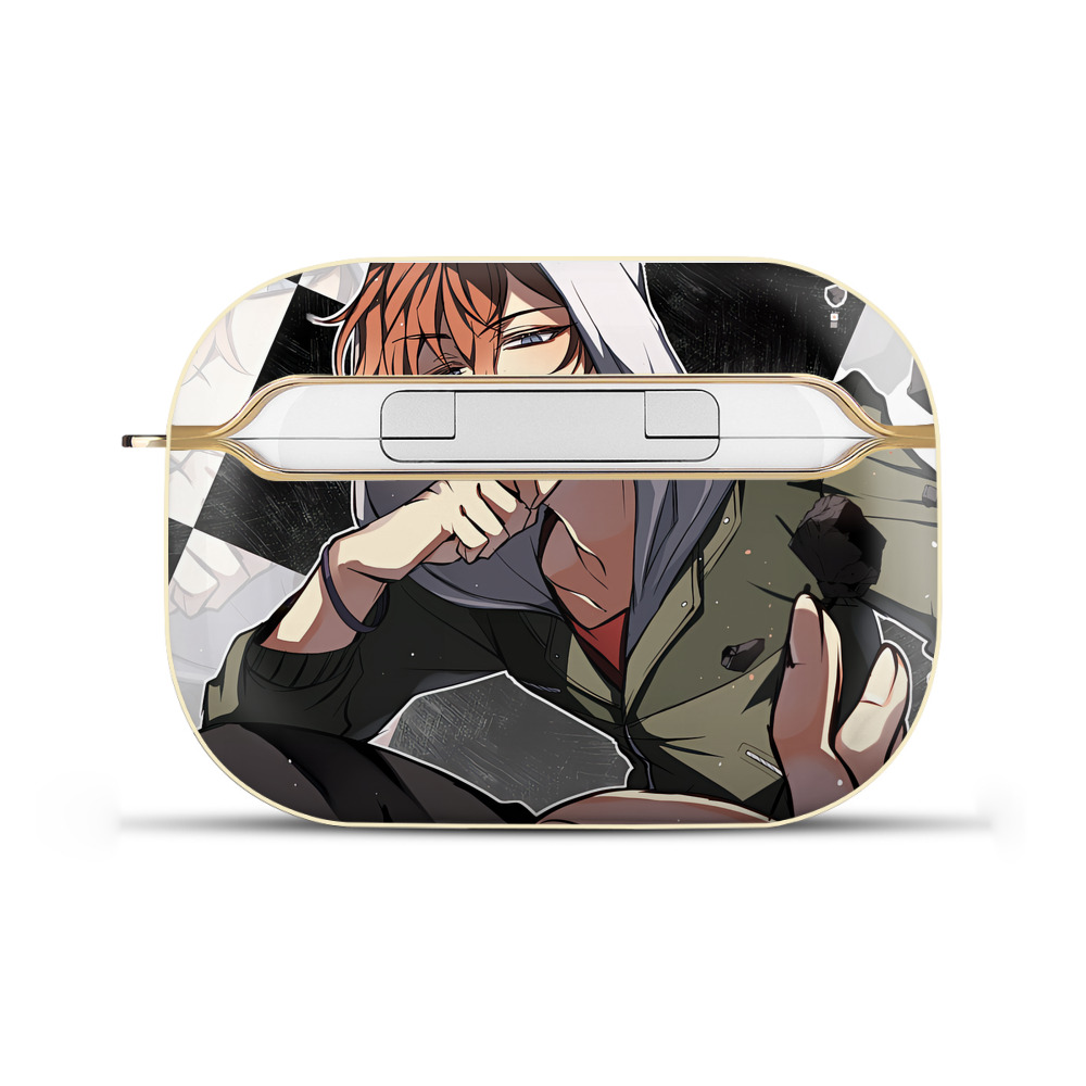 （画像用） 文豪ストレイドッグス Bungo Stray Dogs 【AirPods Pro用】ハードシェル保護ケース｜耐衝撃・防指紋・カラビナ付き商品仕様