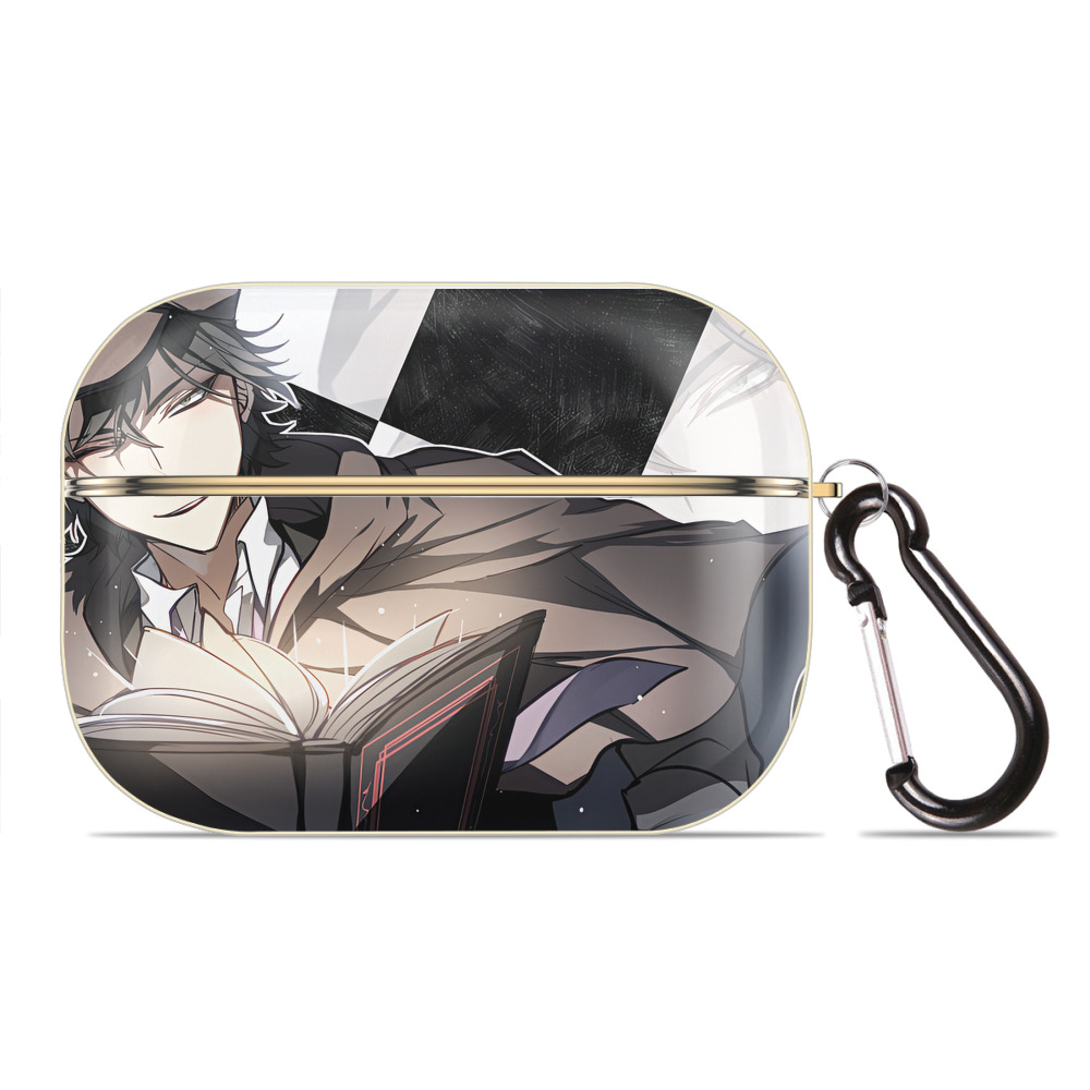 （画像用） 文豪ストレイドッグス Bungo Stray Dogs 【AirPods Pro用】ハードシェル保護ケース｜耐衝撃・防指紋・カラビナ付き商品仕様