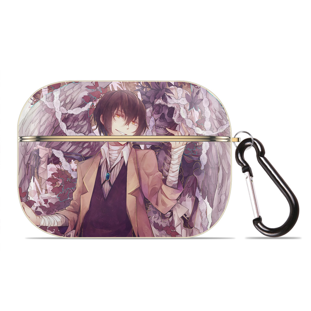 （画像用） 文豪ストレイドッグス Bungo Stray Dogs 【AirPods Pro用】ハードシェル保護ケース｜耐衝撃・防指紋・カラビナ付き商品仕様