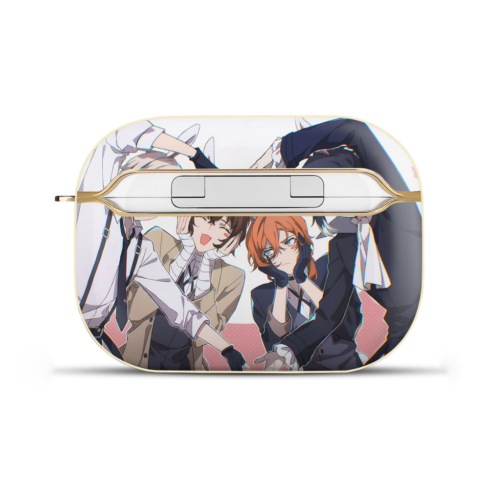 （画像用） 文豪ストレイドッグス Bungo Stray Dogs 【AirPods Pro用】ハードシェル保護ケース｜耐衝撃・防指紋・カラビナ付き商品仕様