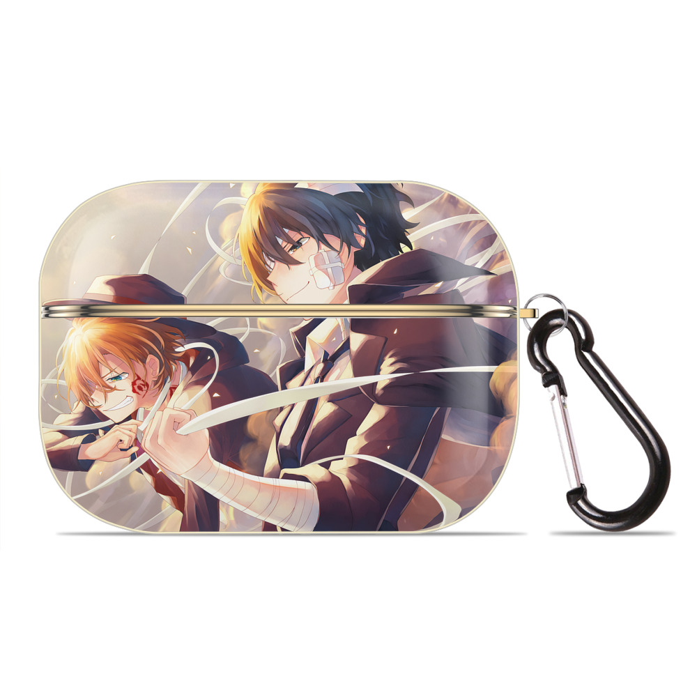 （画像用） 文豪ストレイドッグス Bungo Stray Dogs 【AirPods Pro用】ハードシェル保護ケース｜耐衝撃・防指紋・カラビナ付き商品仕様