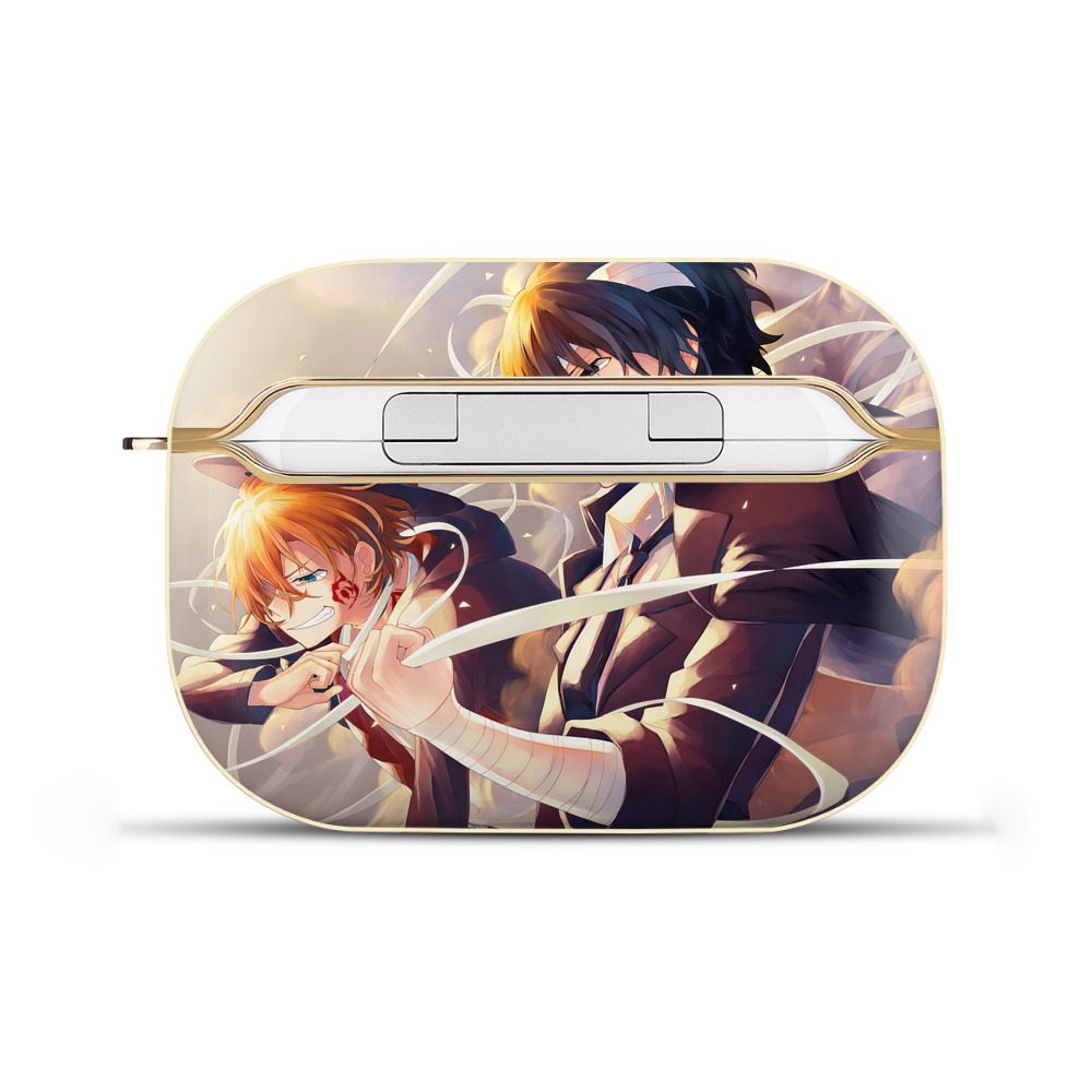 （画像用） 文豪ストレイドッグス Bungo Stray Dogs 【AirPods Pro用】ハードシェル保護ケース｜耐衝撃・防指紋・カラビナ付き商品仕様
