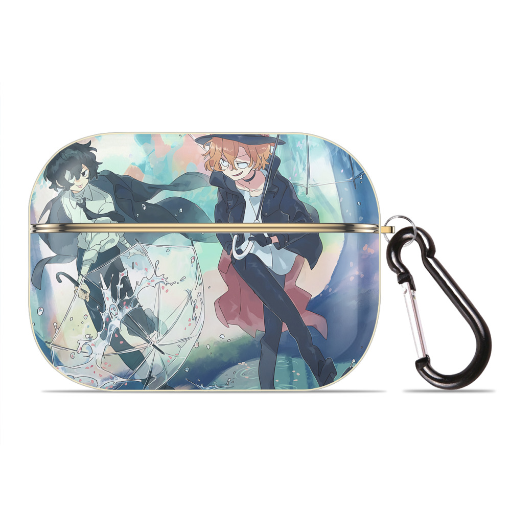 （画像用） 文豪ストレイドッグス Bungo Stray Dogs 【AirPods Pro用】ハードシェル保護ケース｜耐衝撃・防指紋・カラビナ付き商品仕様