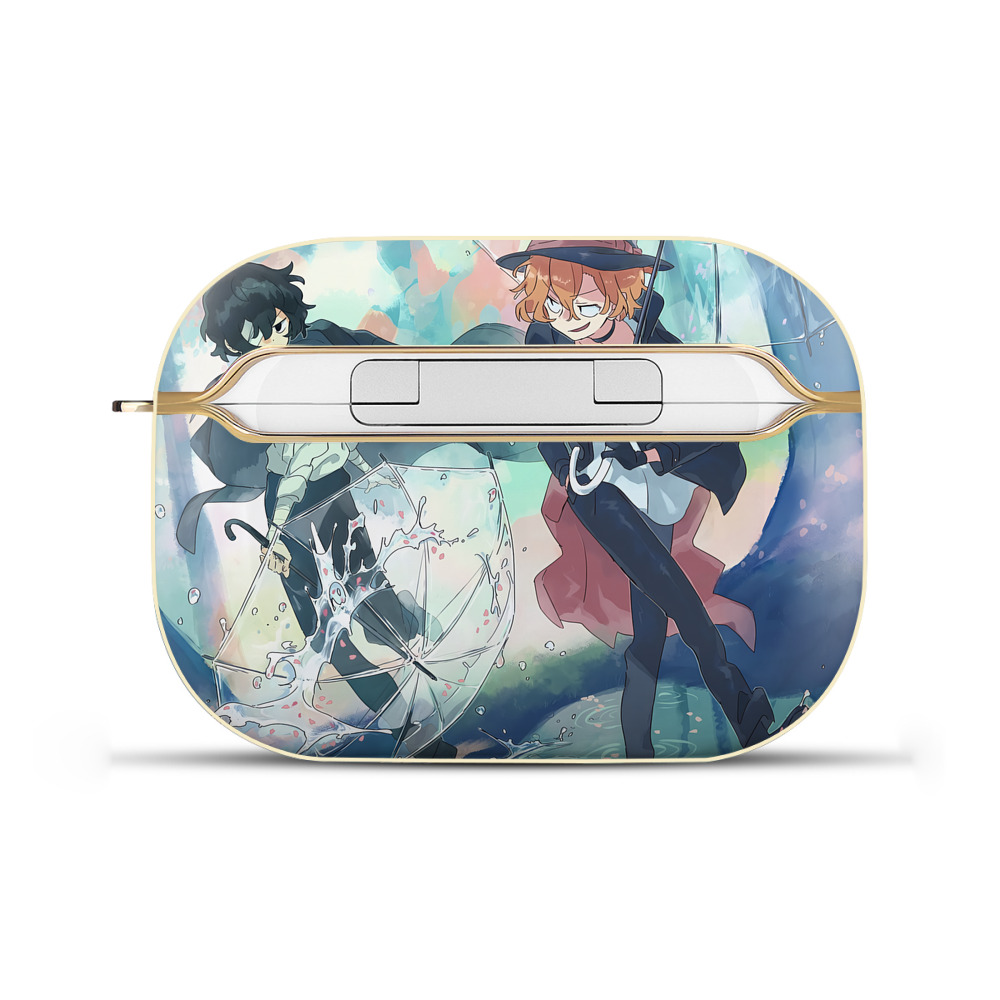（画像用） 文豪ストレイドッグス Bungo Stray Dogs 【AirPods Pro用】ハードシェル保護ケース｜耐衝撃・防指紋・カラビナ付き商品仕様