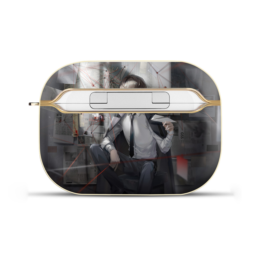 （画像用） 文豪ストレイドッグス Bungo Stray Dogs 【AirPods Pro用】ハードシェル保護ケース｜耐衝撃・防指紋・カラビナ付き商品仕様