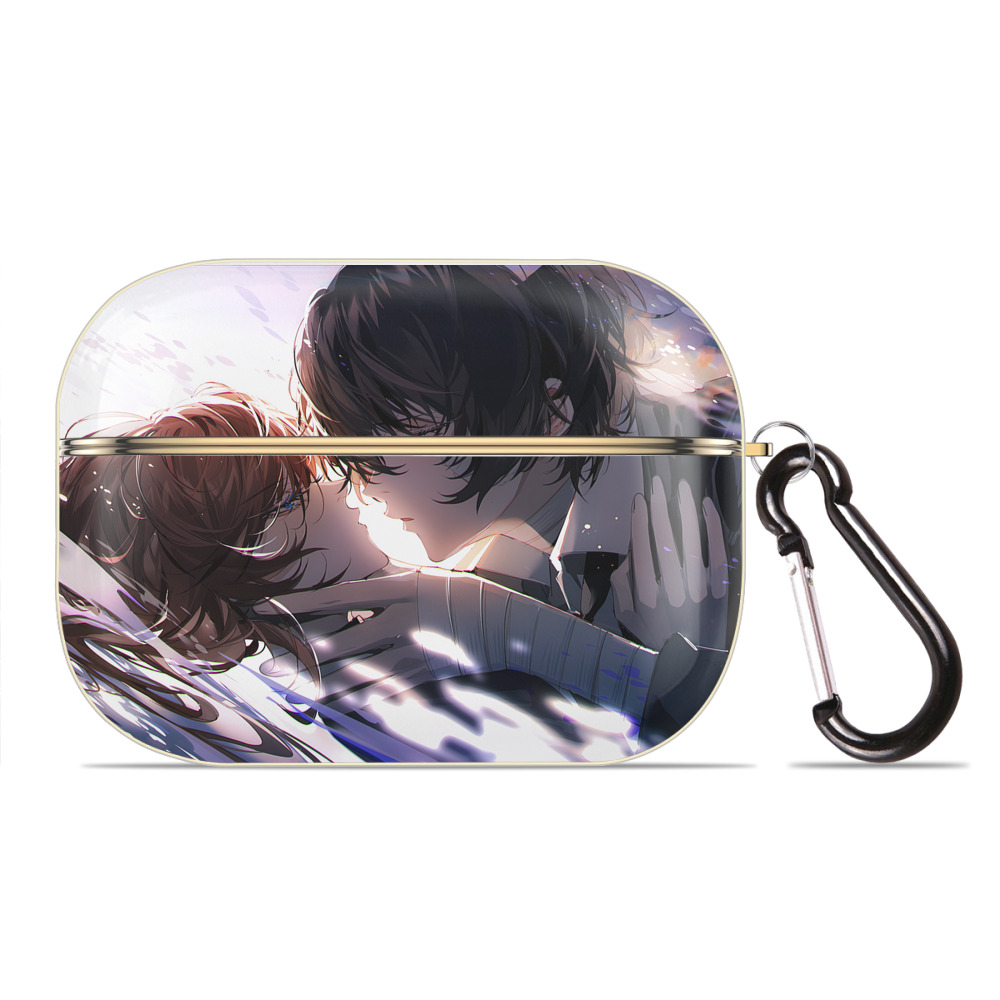 （画像用） 文豪ストレイドッグス Bungo Stray Dogs 【AirPods Pro用】ハードシェル保護ケース｜耐衝撃・防指紋・カラビナ付き商品仕様