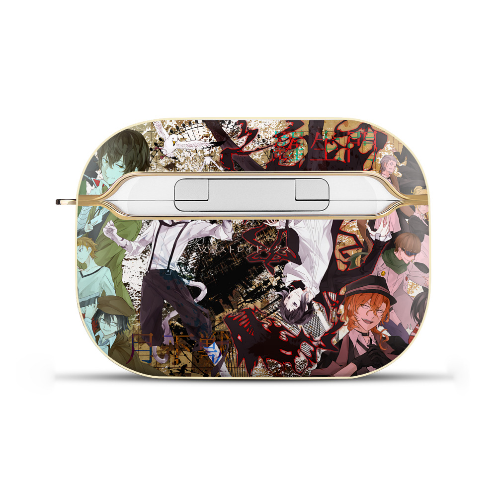 （画像用） 文豪ストレイドッグス Bungo Stray Dogs 【AirPods Pro用】ハードシェル保護ケース｜耐衝撃・防指紋・カラビナ付き商品仕様
