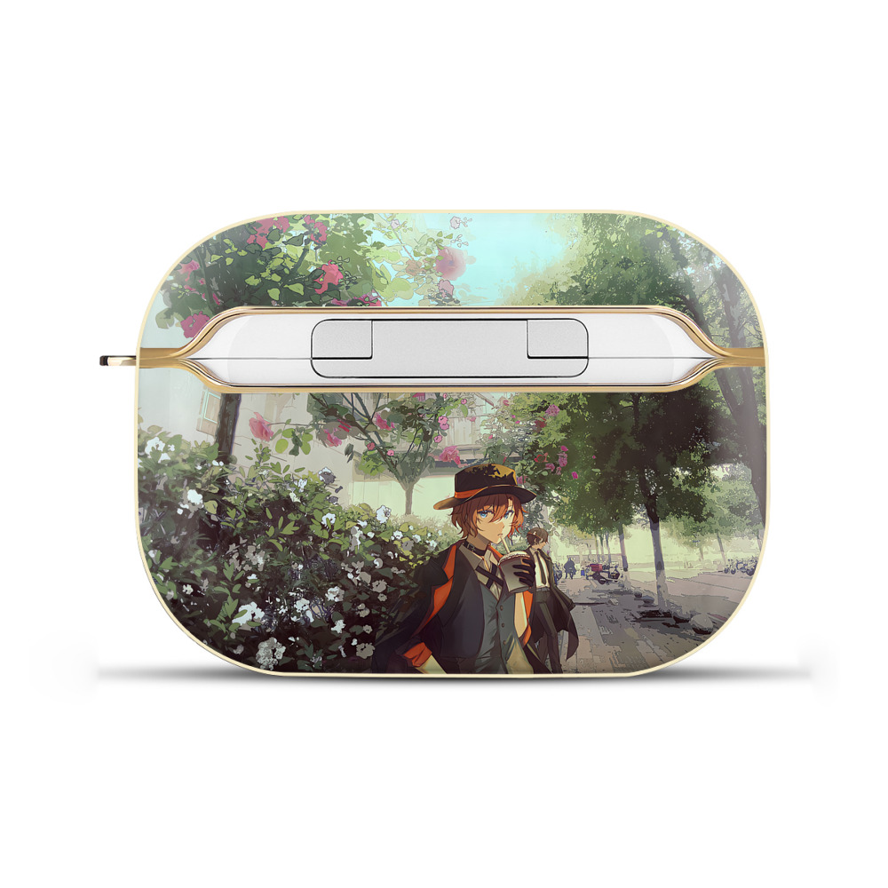 （画像用） 文豪ストレイドッグス Bungo Stray Dogs 【AirPods Pro用】ハードシェル保護ケース｜耐衝撃・防指紋・カラビナ付き商品仕様