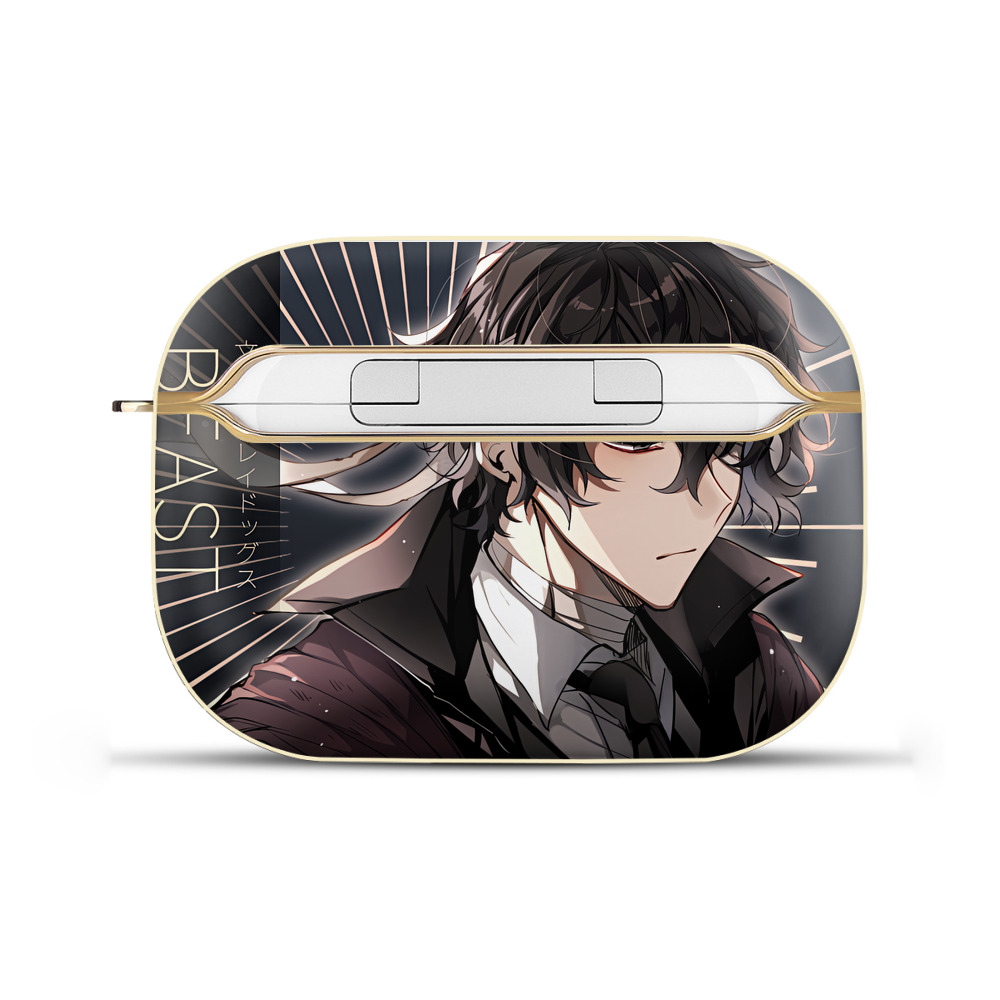 （画像用） 文豪ストレイドッグス Bungo Stray Dogs 【AirPods Pro用】ハードシェル保護ケース｜耐衝撃・防指紋・カラビナ付き商品仕様