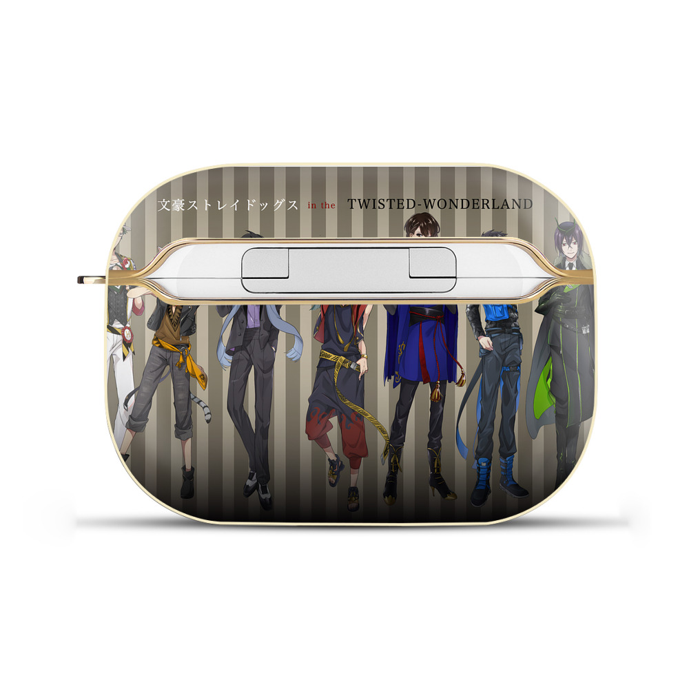 （画像用） 文豪ストレイドッグス Bungo Stray Dogs 【AirPods Pro用】ハードシェル保護ケース｜耐衝撃・防指紋・カラビナ付き商品仕様