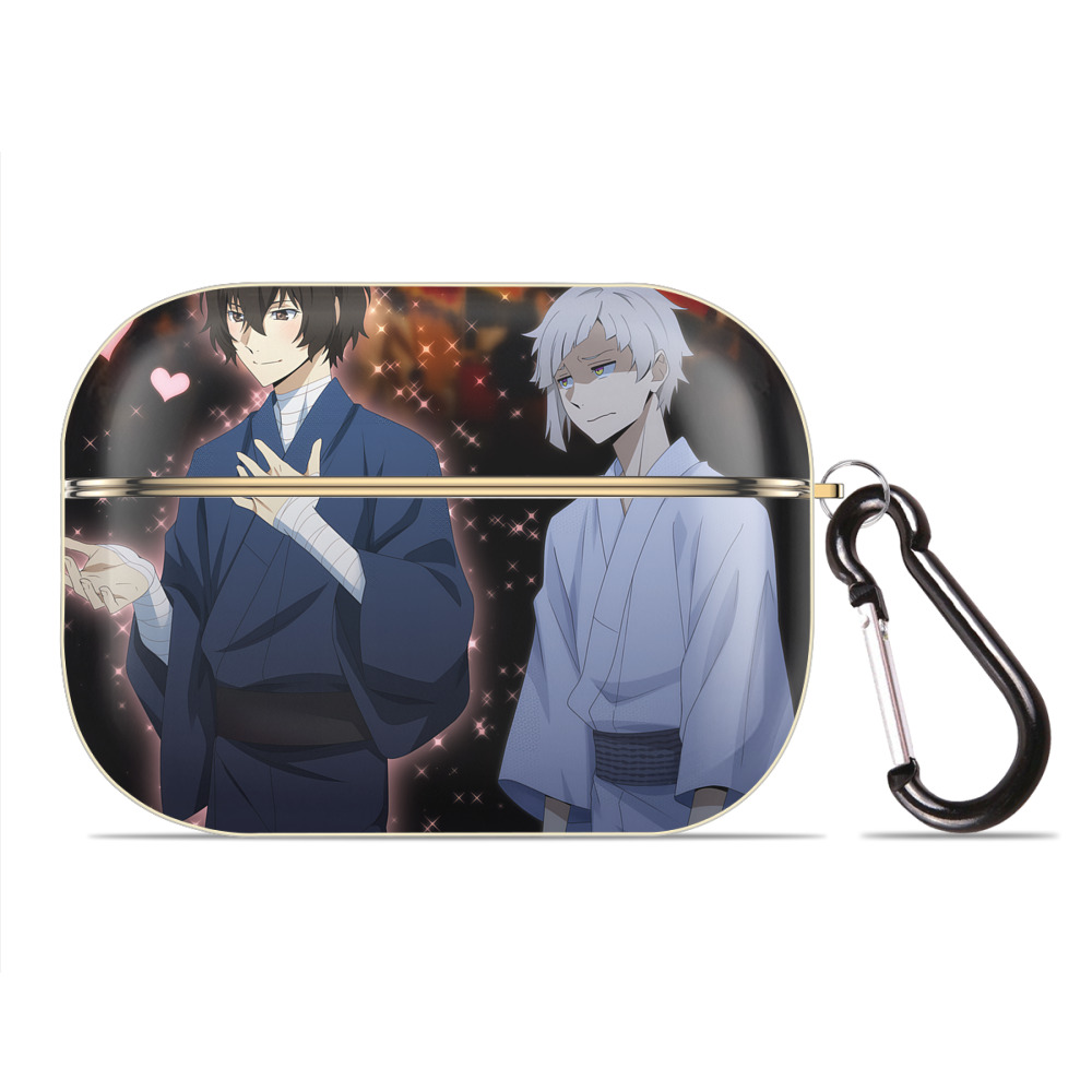 （画像用） 文豪ストレイドッグス Bungo Stray Dogs 【AirPods Pro用】ハードシェル保護ケース｜耐衝撃・防指紋・カラビナ付き商品仕様