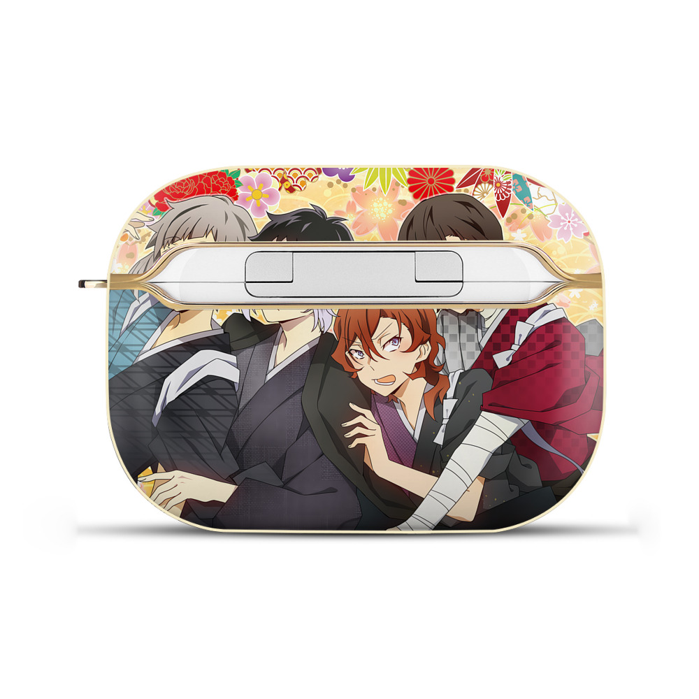 （画像用） 文豪ストレイドッグス Bungo Stray Dogs 【AirPods Pro用】ハードシェル保護ケース｜耐衝撃・防指紋・カラビナ付き商品仕様