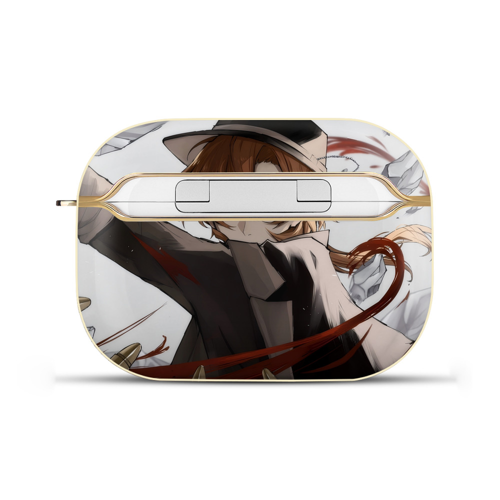 （画像用） 文豪ストレイドッグス Bungo Stray Dogs 【AirPods Pro用】ハードシェル保護ケース｜耐衝撃・防指紋・カラビナ付き商品仕様