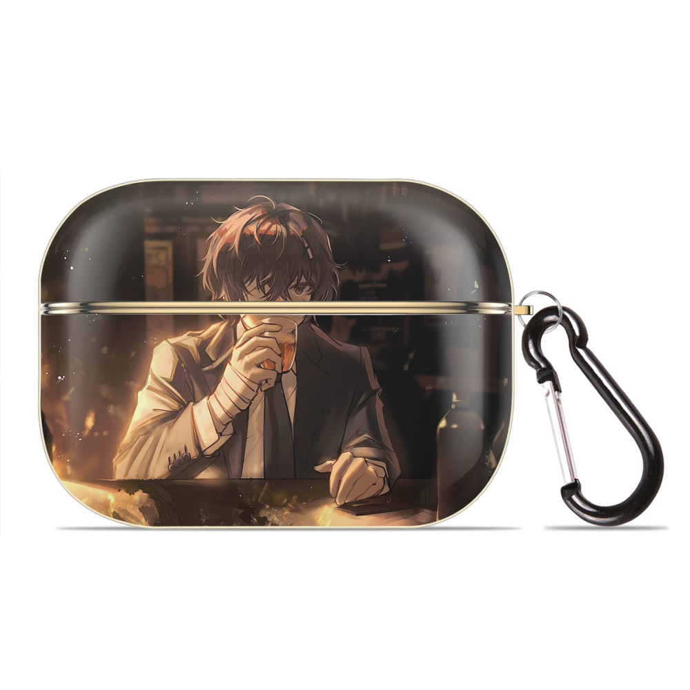 （画像用） 文豪ストレイドッグス Bungo Stray Dogs 【AirPods Pro用】ハードシェル保護ケース｜耐衝撃・防指紋・カラビナ付き商品仕様
