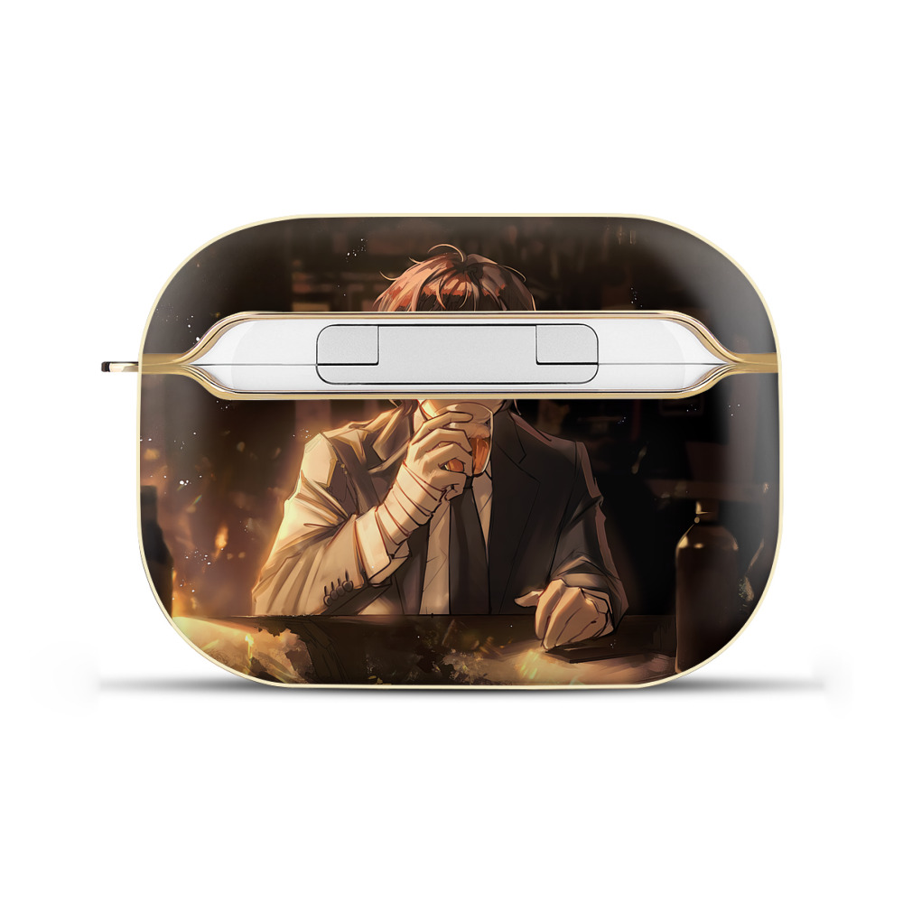 （画像用） 文豪ストレイドッグス Bungo Stray Dogs 【AirPods Pro用】ハードシェル保護ケース｜耐衝撃・防指紋・カラビナ付き商品仕様