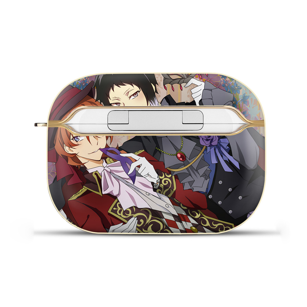 （画像用） 文豪ストレイドッグス Bungo Stray Dogs 【AirPods Pro用】ハードシェル保護ケース｜耐衝撃・防指紋・カラビナ付き商品仕様