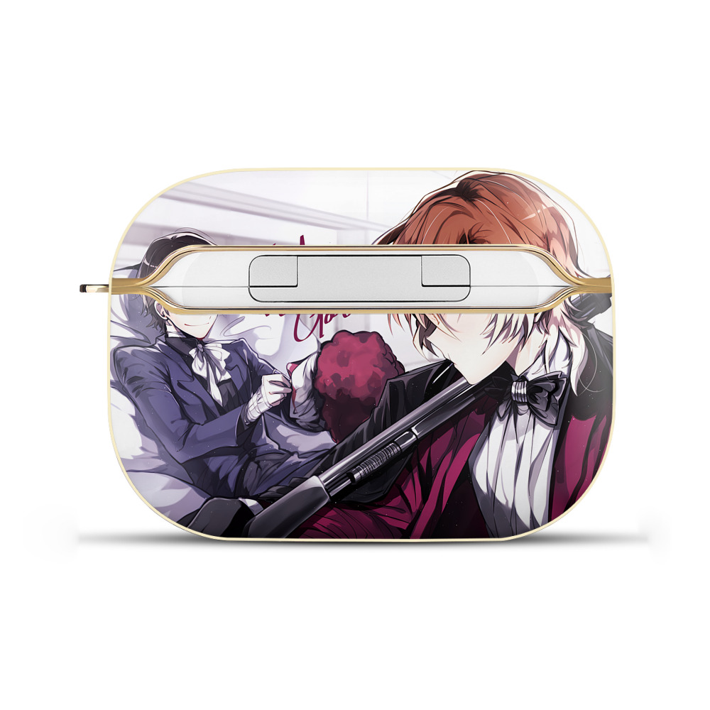 （画像用） 文豪ストレイドッグス Bungo Stray Dogs 【AirPods Pro用】ハードシェル保護ケース｜耐衝撃・防指紋・カラビナ付き商品仕様