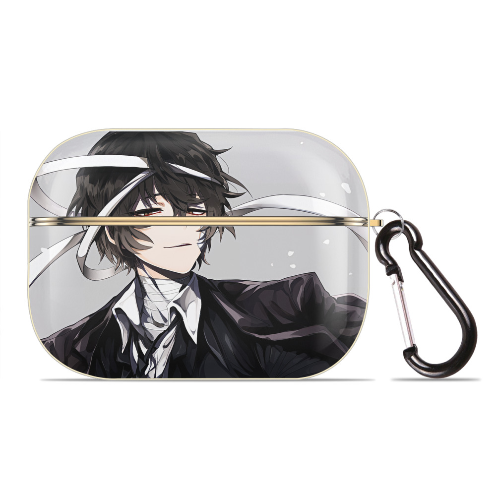 （画像用） 文豪ストレイドッグス Bungo Stray Dogs 【AirPods Pro用】ハードシェル保護ケース｜耐衝撃・防指紋・カラビナ付き商品仕様