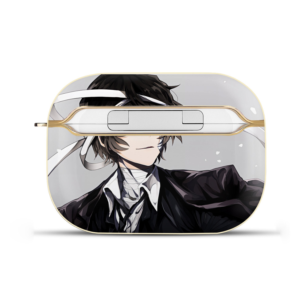 （画像用） 文豪ストレイドッグス Bungo Stray Dogs 【AirPods Pro用】ハードシェル保護ケース｜耐衝撃・防指紋・カラビナ付き商品仕様