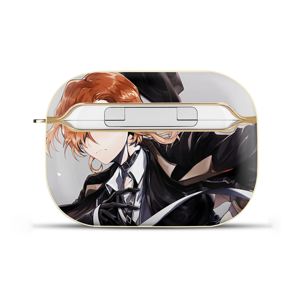 （画像用） 文豪ストレイドッグス Bungo Stray Dogs 【AirPods Pro用】ハードシェル保護ケース｜耐衝撃・防指紋・カラビナ付き商品仕様
