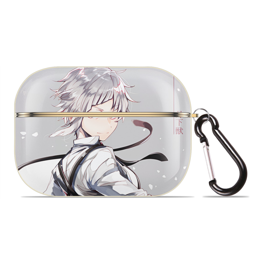 （画像用） 文豪ストレイドッグス Bungo Stray Dogs 【AirPods Pro用】ハードシェル保護ケース｜耐衝撃・防指紋・カラビナ付き商品仕様