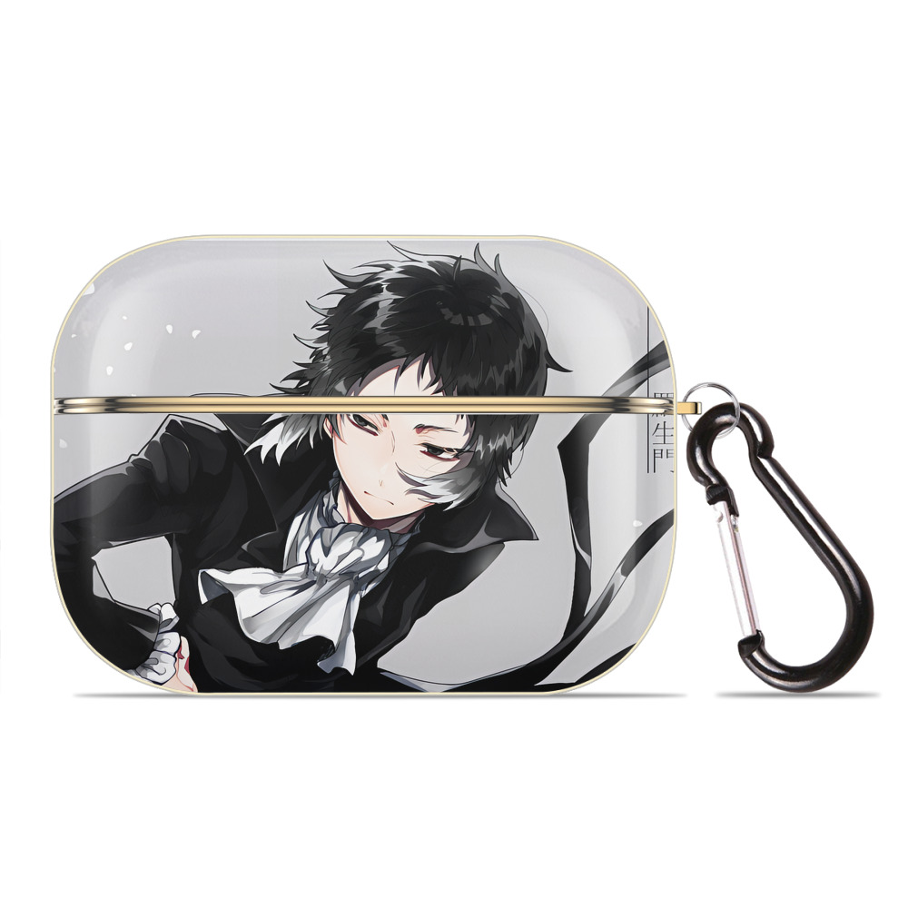 （画像用） 文豪ストレイドッグス Bungo Stray Dogs 【AirPods Pro用】ハードシェル保護ケース｜耐衝撃・防指紋・カラビナ付き商品仕様