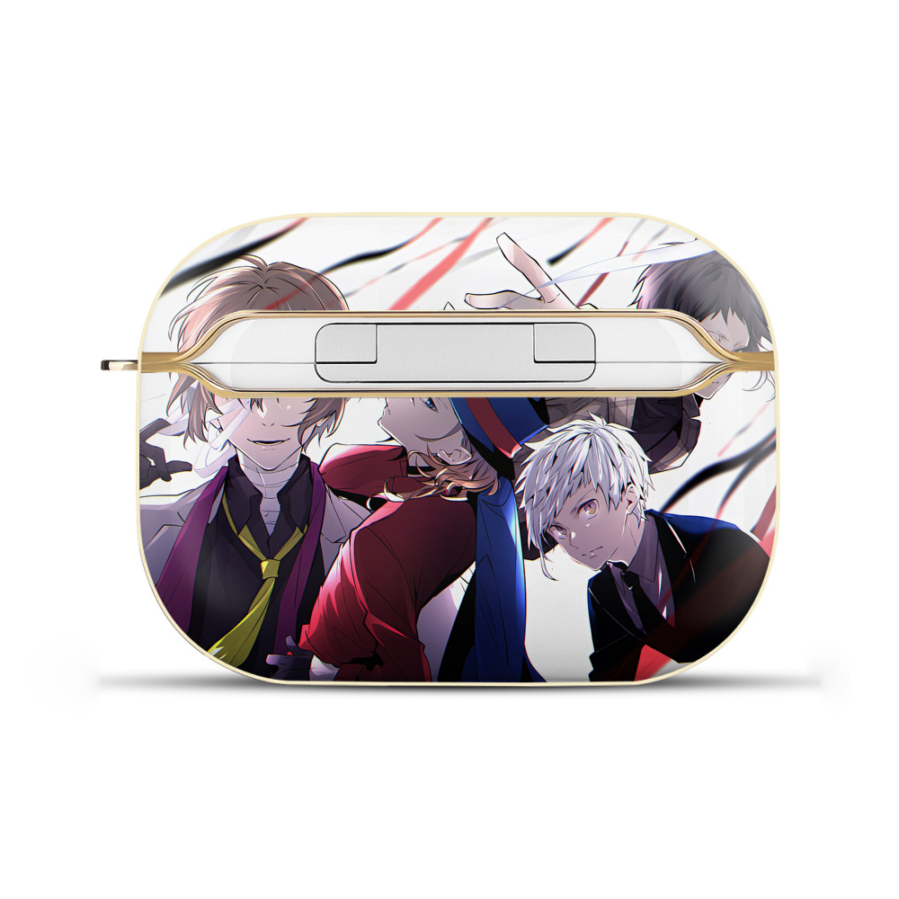（画像用） 文豪ストレイドッグス Bungo Stray Dogs 【AirPods Pro用】ハードシェル保護ケース｜耐衝撃・防指紋・カラビナ付き商品仕様
