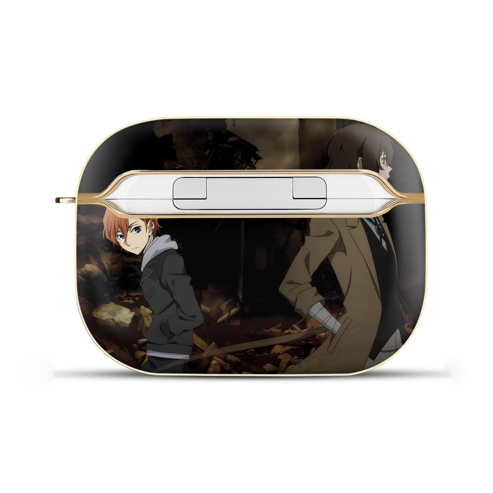 （画像用） 文豪ストレイドッグス Bungo Stray Dogs 【AirPods Pro用】ハードシェル保護ケース｜耐衝撃・防指紋・カラビナ付き商品仕様