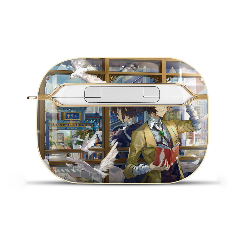 （画像用） 文豪ストレイドッグス Bungo Stray Dogs 【AirPods Pro用】ハードシェル保護ケース｜耐衝撃・防指紋・カラビナ付き商品仕様