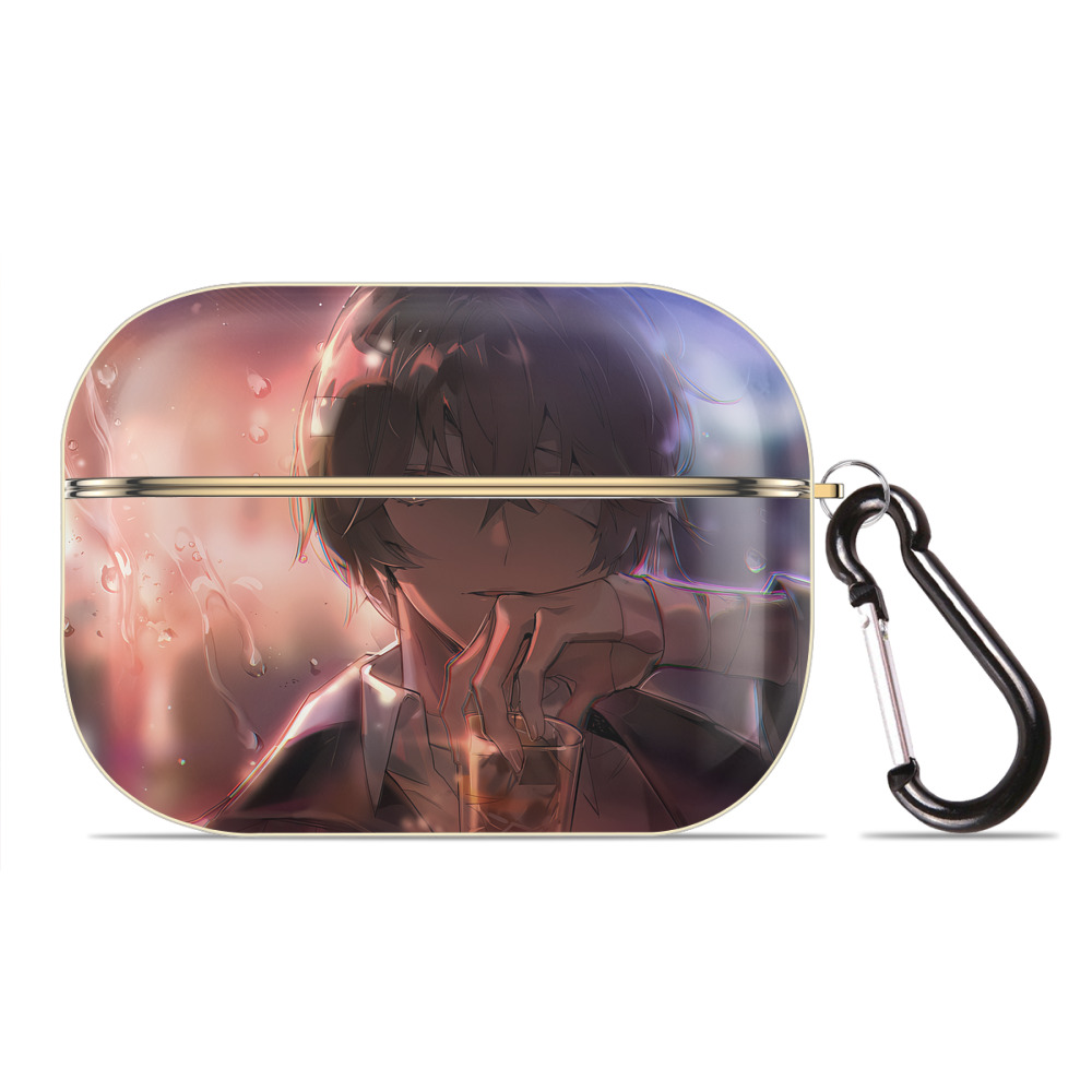 （画像用） 文豪ストレイドッグス Bungo Stray Dogs 【AirPods Pro用】ハードシェル保護ケース｜耐衝撃・防指紋・カラビナ付き商品仕様