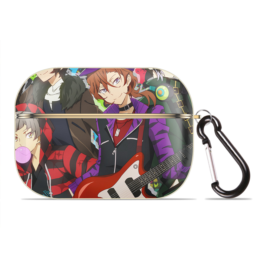 （画像用） 文豪ストレイドッグス Bungo Stray Dogs 【AirPods Pro用】ハードシェル保護ケース｜耐衝撃・防指紋・カラビナ付き商品仕様