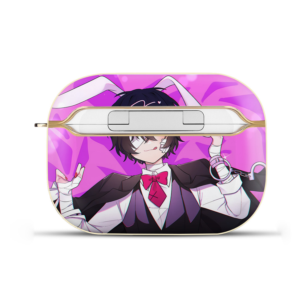 （画像用） 文豪ストレイドッグス Bungo Stray Dogs 【AirPods Pro用】ハードシェル保護ケース｜耐衝撃・防指紋・カラビナ付き商品仕様