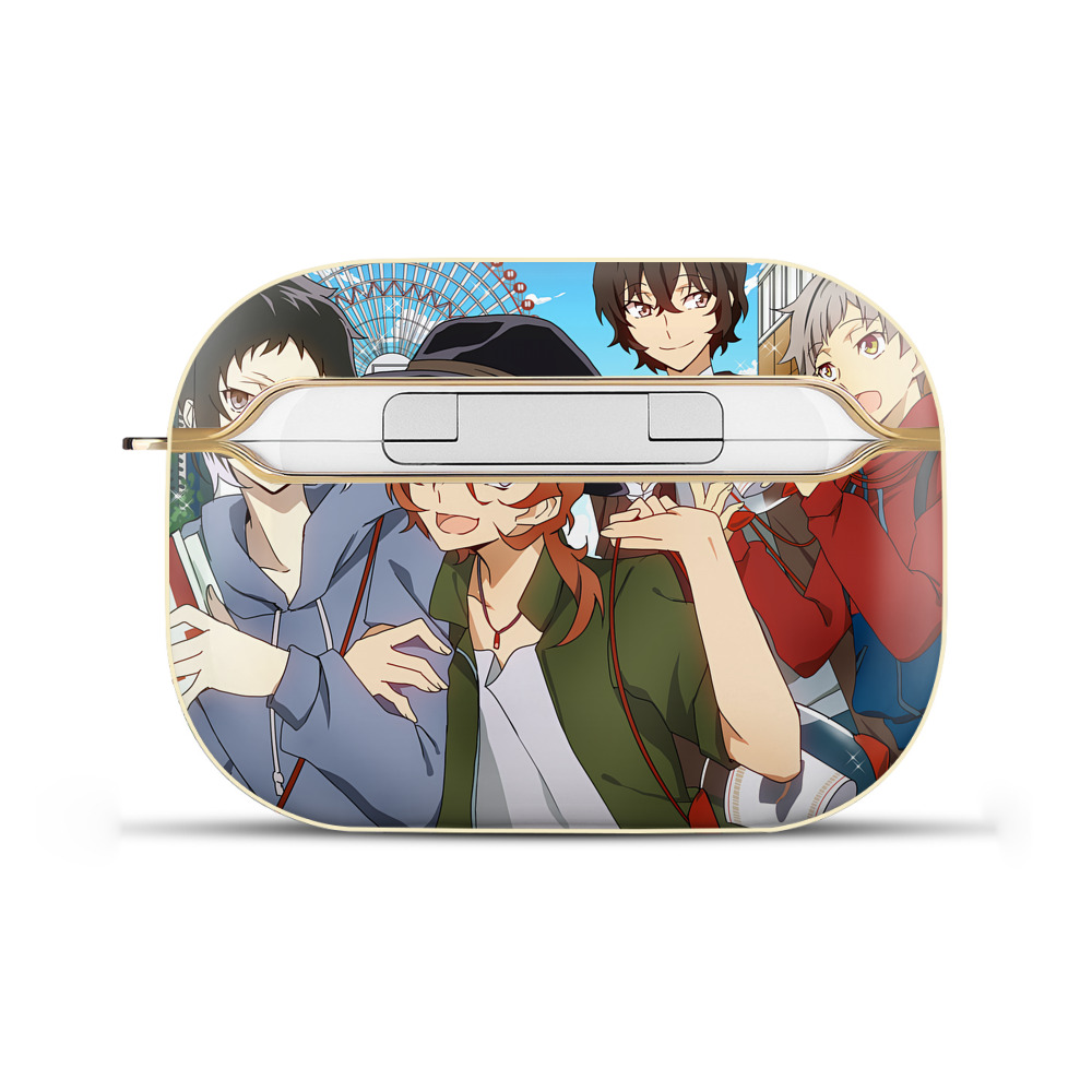 （画像用） 文豪ストレイドッグス Bungo Stray Dogs 【AirPods Pro用】ハードシェル保護ケース｜耐衝撃・防指紋・カラビナ付き商品仕様
