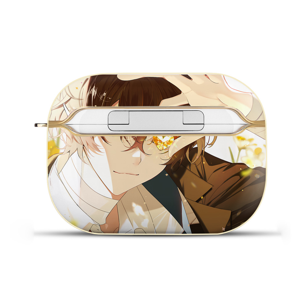 （画像用） 文豪ストレイドッグス Bungo Stray Dogs 【AirPods Pro用】ハードシェル保護ケース｜耐衝撃・防指紋・カラビナ付き商品仕様