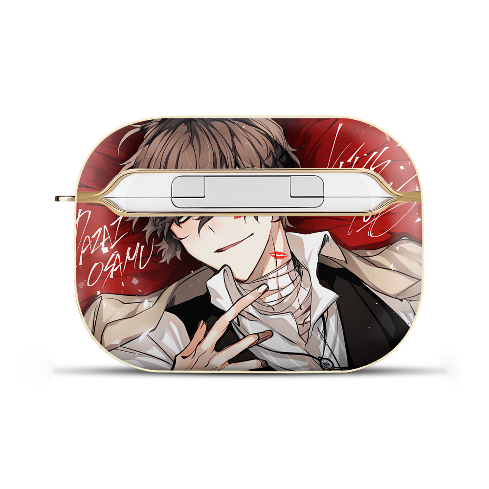 （画像用） 文豪ストレイドッグス Bungo Stray Dogs 【AirPods Pro用】ハードシェル保護ケース｜耐衝撃・防指紋・カラビナ付き商品仕様