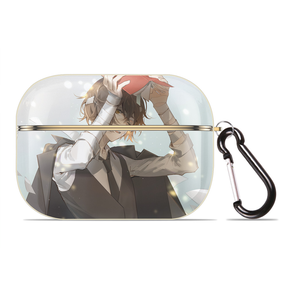 （画像用） 文豪ストレイドッグス Bungo Stray Dogs 【AirPods Pro用】ハードシェル保護ケース｜耐衝撃・防指紋・カラビナ付き商品仕様