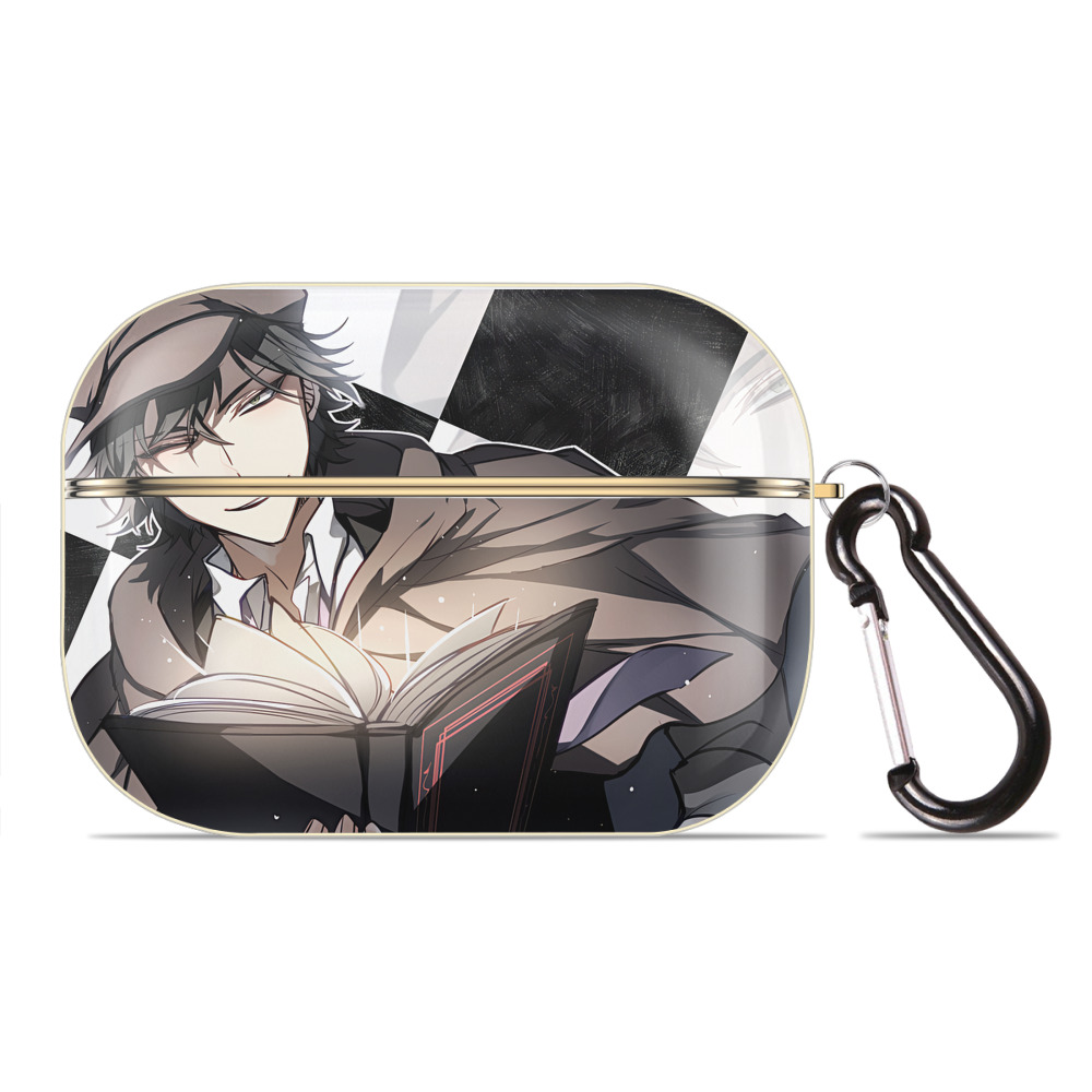（画像用） 文豪ストレイドッグス Bungo Stray Dogs 【AirPods Pro用】ハードシェル保護ケース｜耐衝撃・防指紋・カラビナ付き商品仕様