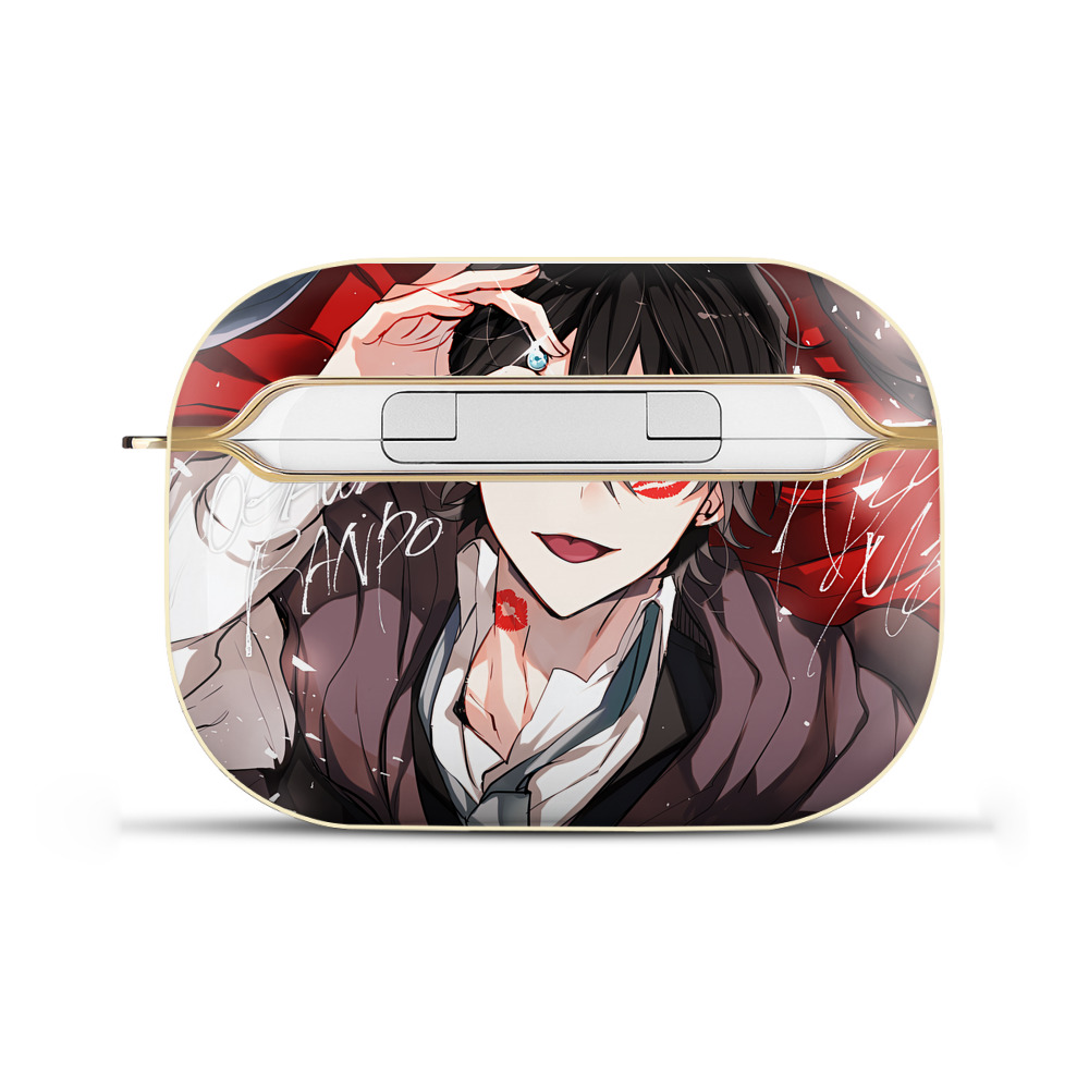 （画像用） 文豪ストレイドッグス Bungo Stray Dogs 【AirPods Pro用】ハードシェル保護ケース｜耐衝撃・防指紋・カラビナ付き商品仕様