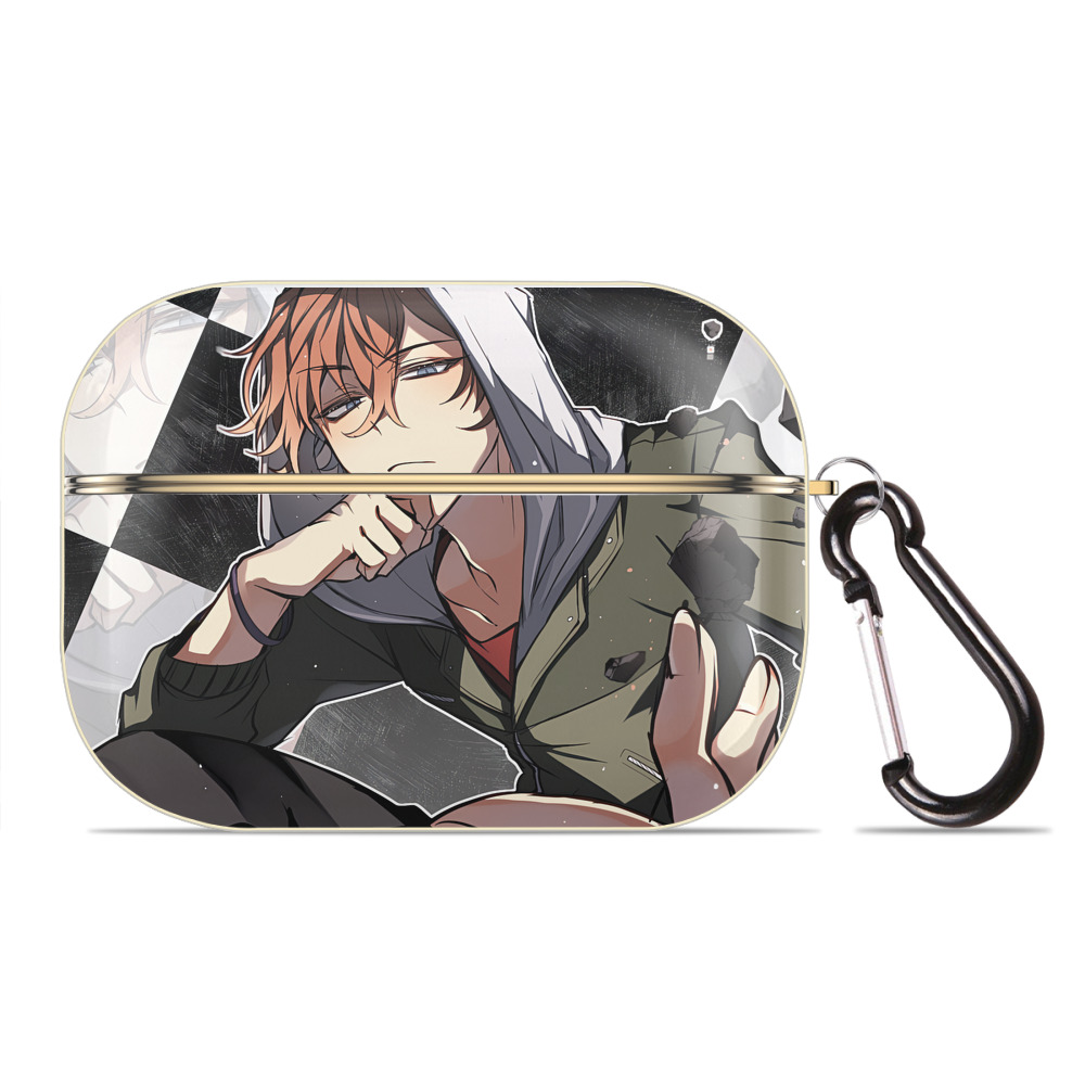 （画像用） 文豪ストレイドッグス Bungo Stray Dogs 【AirPods Pro用】ハードシェル保護ケース｜耐衝撃・防指紋・カラビナ付き商品仕様