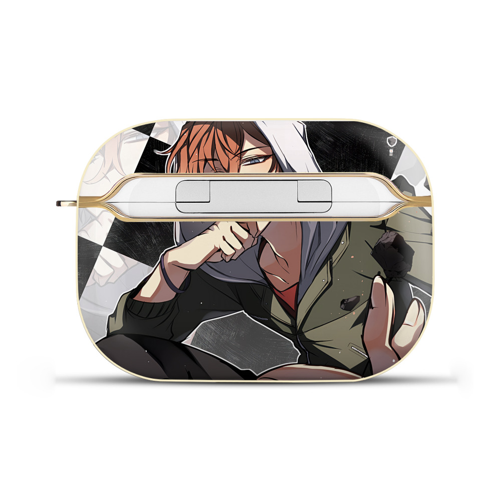 （画像用） 文豪ストレイドッグス Bungo Stray Dogs 【AirPods Pro用】ハードシェル保護ケース｜耐衝撃・防指紋・カラビナ付き商品仕様