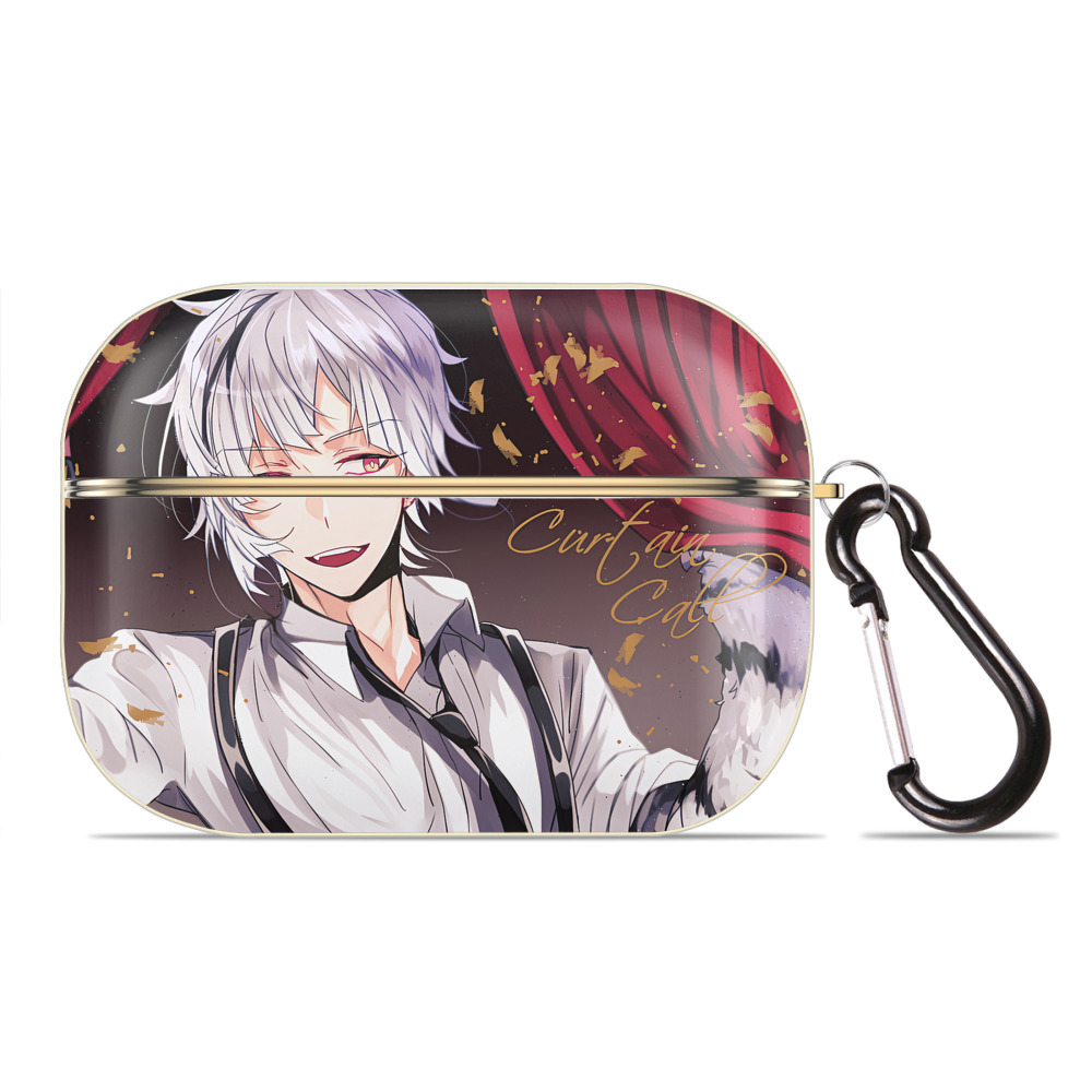 （画像用） 文豪ストレイドッグス Bungo Stray Dogs 【AirPods Pro用】ハードシェル保護ケース｜耐衝撃・防指紋・カラビナ付き商品仕様