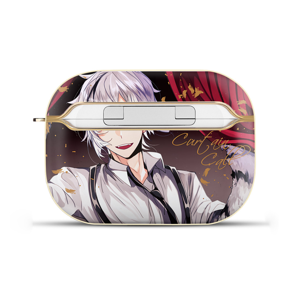 （画像用） 文豪ストレイドッグス Bungo Stray Dogs 【AirPods Pro用】ハードシェル保護ケース｜耐衝撃・防指紋・カラビナ付き商品仕様