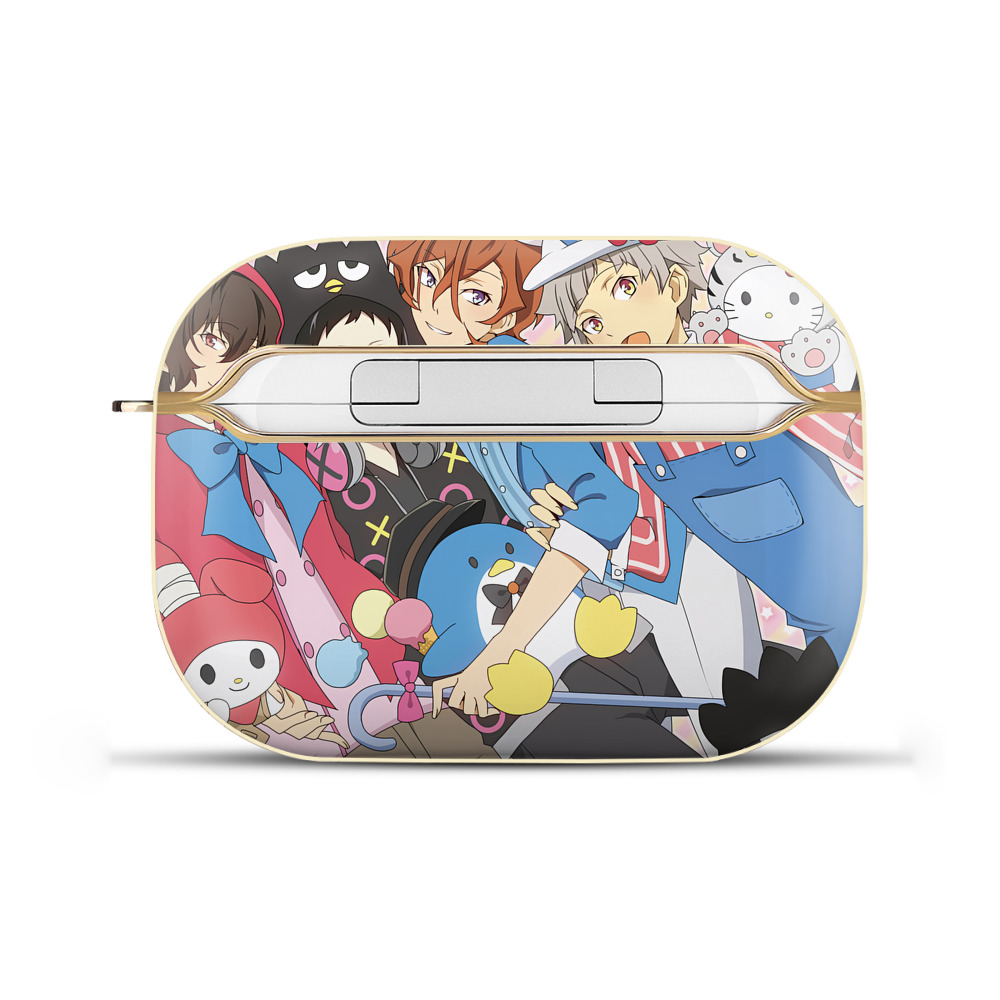 （画像用） 文豪ストレイドッグス Bungo Stray Dogs 【AirPods Pro用】ハードシェル保護ケース｜耐衝撃・防指紋・カラビナ付き商品仕様