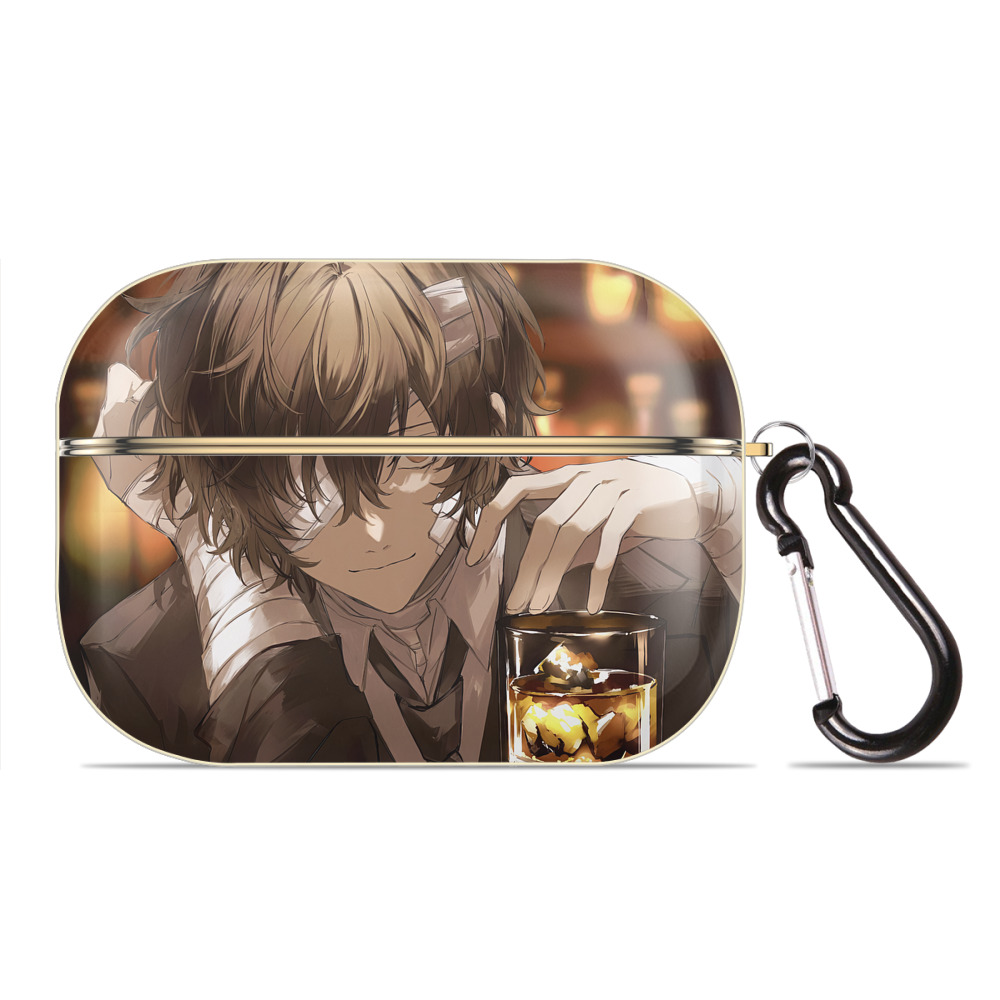 （画像用） 文豪ストレイドッグス Bungo Stray Dogs 【AirPods Pro用】ハードシェル保護ケース｜耐衝撃・防指紋・カラビナ付き商品仕様