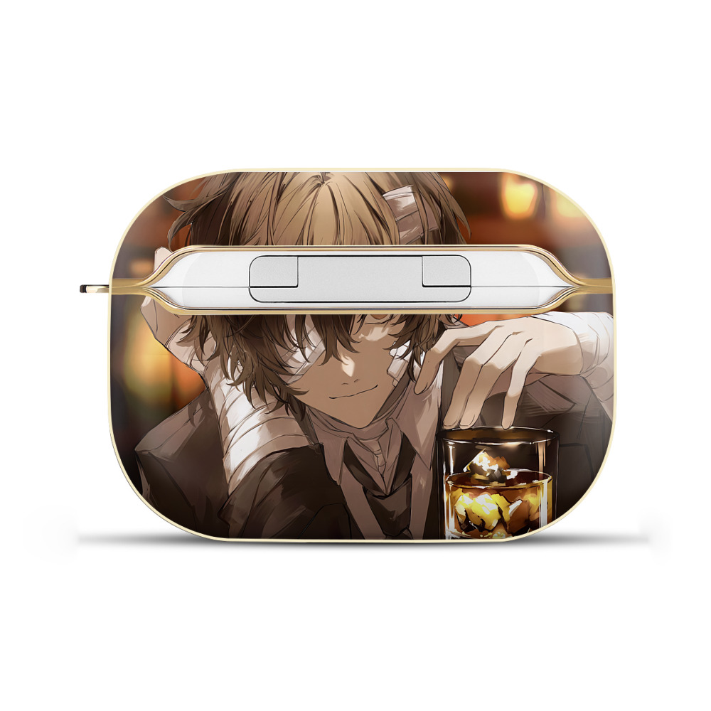（画像用） 文豪ストレイドッグス Bungo Stray Dogs 【AirPods Pro用】ハードシェル保護ケース｜耐衝撃・防指紋・カラビナ付き商品仕様